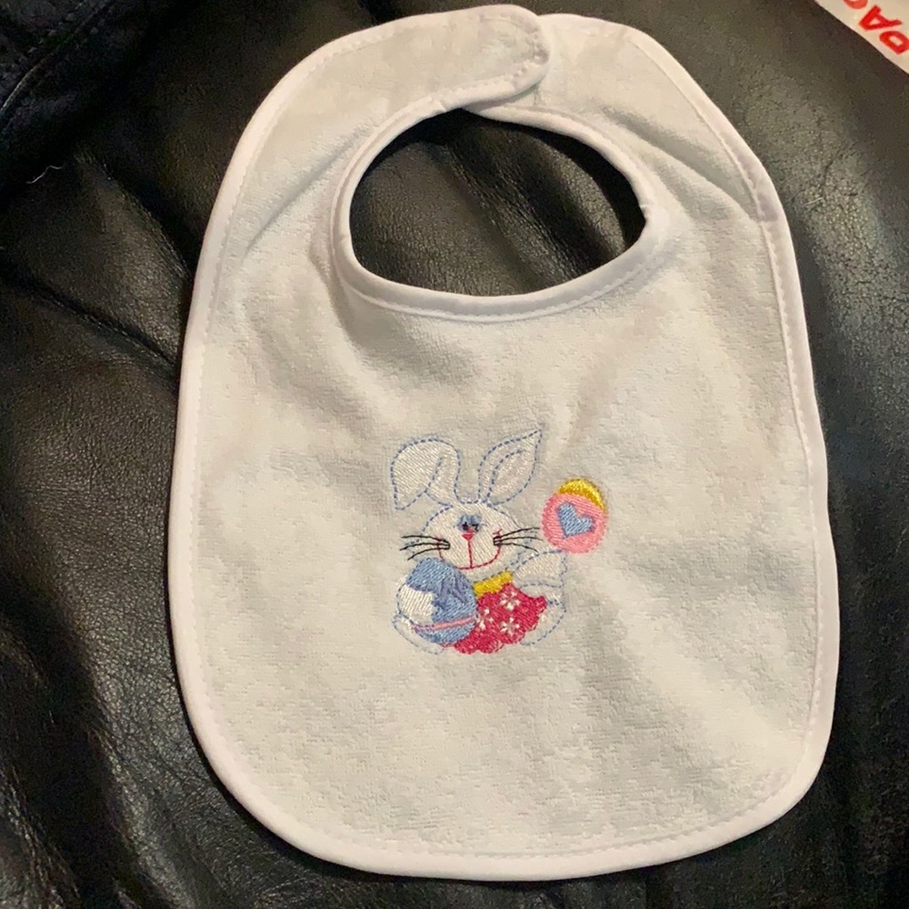 Embroidered Bib